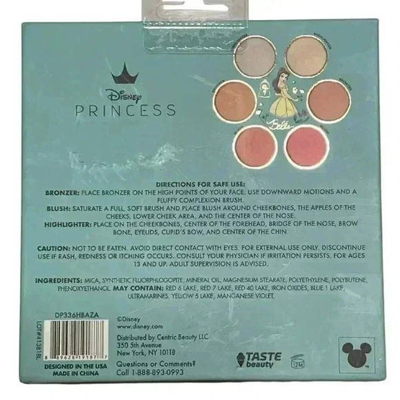 Disney Princess Belle Eyeshadow & Complexion‎ Palette - Picture 9 of 11